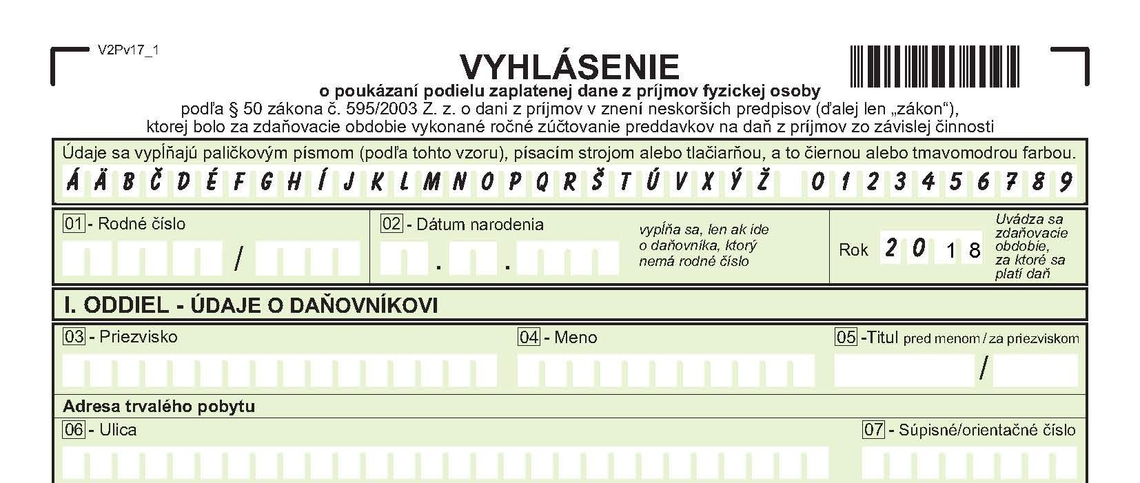 Read more about the article Darovanie 2% z Vašich daní