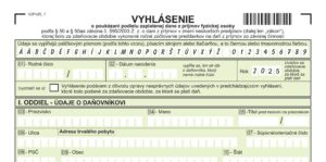 Read more about the article Poukázanie 2% z daní v roku 2026